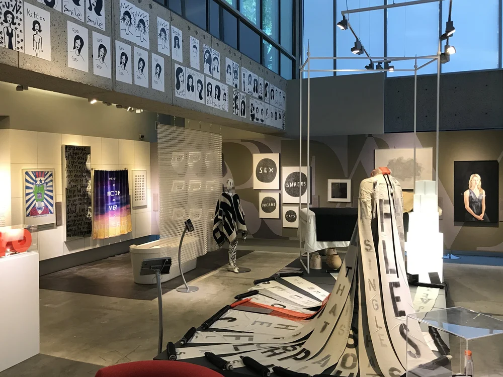 Exhibition Design — Text Me: How We Live in Language — LAURA FLUSCHE